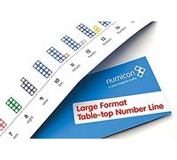 Numicon: Large Format Table Top Number Line