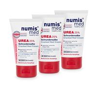 numis med Cracked Ointment with 25% Urea Pack of 3 - Skin Soothing Circular Foot Cream for Very Cracked & Strongly Corned Feet - Vegan Skin Care without Silicone & Paraben - Foot Care (3 x 50 ml)