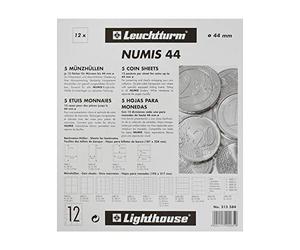 Numis Münzhüllen 44, 5er-Packung