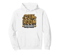 Numismatist Man Cave Coin Room Identity Badge Collector Pullover Hoodie