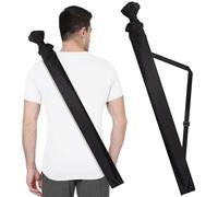 NUMJAW Sword Bag Back Lightsaber Holster Ninja scabbard Katana Back Holster with Strap Sword Back Holster Carrying Case Katana Sword Holder Back for Samurai Cosplay Costume Halloween Dress Up Party