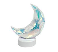 NUMNBE Bedroom Lamp Bedside Lamp High - Color Night Light, Three - Speed Color Temperature, Color Changing Aurora Borealis - Romantic Northern Lights Effect, Touch Control, Ideal for Be (Moon Touch