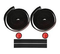 NUMNBE Bike Handlebar Tape - Lightweight PU Leather with EVA Cushion, Anti - Slip Grip and Shock Absorption, Full Adhesive Backing for Easy Installation, Durable Fit for Road and Racing (type 2)