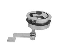 NUMNBE Boat Flush Pull Hatch Latch, 2 Inch Stainless Steel, For 12 to 17mm Panel Thickness - 316, Smooth Operation, Marine and DIY Use
