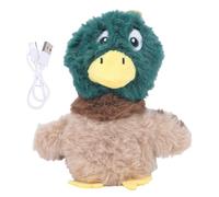 NUMNBE Interactive Cat Plush Toy with Flapping Wings, 12x13cm, Touch Activated, Electric Squeaky Kitten Toy - Smart Sensory Technology, Soft Plush Material, Indoor and Outdoor Use