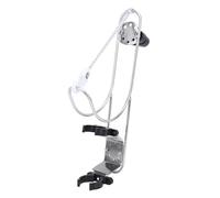 NUMNBE Life Buoy Ring Holder Stainless Steel Marine Horseshoe Bracket for 22 to 25mm Rail - Rust, Polished Finish, Easy Installation for Boats and Yachts