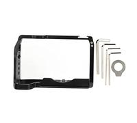 NUMNBE Metal Camera Cage Aluminum Alloy, Video Camera Cage with 1/4 and 3/8 Screw Holes, Durable Protection - Lightweight Design, Easy Assembly, Ideal for Filmmakers and Photographe