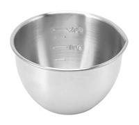 NUMNBE Mixing Bowl 304 Stainless Steel, Dishwasher and Refrigerator Safe, Thick Durable Serving Bowl with Scale for Salad and Baking - Rust Proof, Easy to Clean, Multi - Use Kitchen (A)