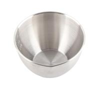 NUMNBE Mixing Bowl 304 Stainless Steel, Dishwasher and Refrigerator Safe, Thick Durable Serving Bowl with Scale for Salad and Baking - Rust Proof, Easy to Clean, Multi - Use Kitchen (B)