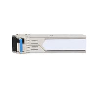 NUMNBE Optical Module LC Interface 1.25G 20 Km Transfer SFP Transceiver Optical Switch 3.3V (Fibra única monomodo)