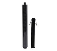 NUMNBE Pool Cue Extender, Carbon Fiber, Lightweight Durable - Increases Length and Weight, Easy Install and Remove, Ideal for Billiard Practice and Games