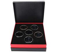 NUMNBE Tea Cups Ceramic Set, 6Pcs Teaware, 2.8x2.4 Inch Drinkware for Home Decoration - Traditional Craftsmanship, Unique Glaze Texture, Ideal for Tea Tasting and Gifts (Hundred Flowers)