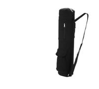 NUMNBE Yoga Mat Storage Bag Carrier, Multifunctional Canvas, Black, Adjustable Strap - Durable Material, Multiple Pockets, Ideal Yoga Bag Mat Carrier