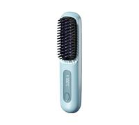 Numoya Portable Straightener Brush - GoBrush PRO Wireless Straightening Comb USB Rechargeable Heated 3 Temperature Settings Mini Styling Comb Suitable for All Hair Types