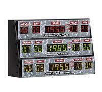 Numskull Back to The Future 3D Lamp Wall Light Plastic - Ambient Lighting Gaming Accessory for Bedroom, Home, Study, Office, Work - Official Back to The Future Merchandise