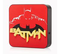 Numskull Batman Desk Lamp Wall Light - Ambient Lighting Gaming Accessory for Bedroom, Home, Study, Office, Work - Official Merchandise