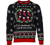 Numskull Friends Could I Be More Excited Official Unisex Knitted Jumper, X-Large-Ugly Novelty Christmas Sweater Gift