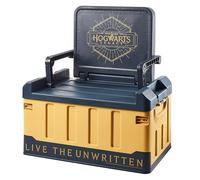 Numskull Hogwarts Legacy 2-in-1 Toy Storage Box & Folding Chair - Gaming Accessory Organizer with lid and handles for Family Rooms, Official Hogwarts Legacy Merchandise