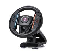 Numskull Official Joy-Con Steering Wheel Table Attachment Accessory for Switch 2 - Motion Control Compatible Racing Wheel with Suction Cup Mount