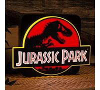 JURASSIC PARK LOGO 3D PERSPEX DESK LAMP / WALL LIGHT