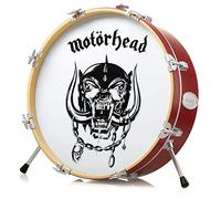 Numskull Motorhead Logo 3D Drum Lamp - Desk Lamp for Bedroom, Office, Home, Study, Work - Official Motorhead Merchandise
