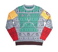 Numskull Official Boba Fett Unisex Knitted Novelty Christmas Jumper, Medium