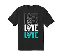 Numskull Official Destiny 2 'Fallen in Love' Glow in The Dark T-Shirt Small - Official Destiny 2 Merchandise Black