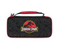 Numskull Official Jurassic Park Hard Shell Travel Case for Nintendo Switch and OLED Model 2021, Fits 10 Games and Accessories