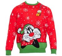 Numskull Official Looney Tunes Unisex Knitted Christmas Jumper, Medium - Ugly Novelty Christmas Sweater Gift