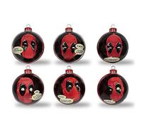 Numskull Official Marvel Deadpool Baubles/Christmas Tree Decorations