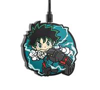 Numskull Official My Hero Academia Wireless Charger Pad - 10W Fast Qi Charger for all Qi Wireless devices
