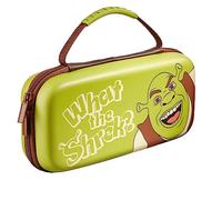 Numskull Official Shrek Hard Shell Travel Case for Nintendo Switch and OLED Model 2021 Console - Fits 10 Games and Switch Accessories