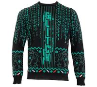 Numskull Official The Matrix Unisex Knitted Christmas Jumper, 2X-Large - Ugly Novelty Christmas Sweater Gift