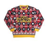 Numskull Official The Suicide Squad Unisex Knitted Novelty Christmas Jumper