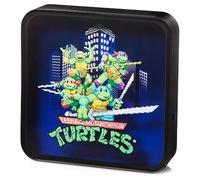 NUMSKULL Official TMNT Acrylic Logo Desk Lamp Wall Light for Bedroom, Office, Home, Study, Work - Official Teenage Mutant Ninja Turtles Merchandise