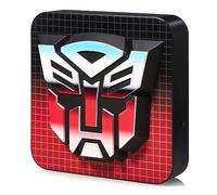 Numskull Official Transformers 3D Logo Desk Lamp Wall Light for Bedroom, Office, Home, Study, Work - Official Transformers Merchandise
