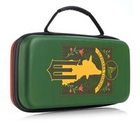 Numskull Official Wicked Witches Carry Case for Switch and Switch 2 - Elphaba and Glinda Design - Hard Shell - Holds 10 Games & Accessories