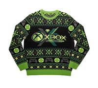 Numskull Official Xbox Classic Unisex Knitted Novelty Christmas Jumper, 4X-Large