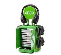 Numskull Official Xbox Series X Gaming Accessory Locker & Storage Stand - Holds 10 Games/DVDs, 4 Controllers, Headset, and Accessories - Durable & Compact Organizer - Official Xbox Merchandise