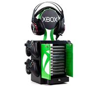 Numskull Official Xbox Series X Gaming Locker, Controller Holder, Headset Stand for PS5, Xbox Series X S, Nintendo Switch - For Fans of Gaming Merchandise