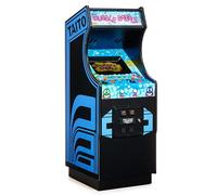 Numskull Quarter Arcades Bubble Bobble Collector's Edition Mini Arcade - 1/4 Scale Authentic Wooden Replica, Original ROM, Rechargeable Battery & 3W Speakers for Retro Enthusiasts.