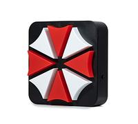 Numskull Resident Evil Umbrella Corp 3D Lamp Wall Light , Plastic- Ambient Lighting Gaming Accessory for Bedroom, Home, Study, Office, Work - Official Capcom Merchandise