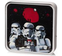 Numskull Official Original Stormtrooper Selfie Acrylic Logo Desk Lamp Wall Light for Bedroom, Office, Home, Study, Work - Official Stormtrooper Merchandise