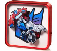 Numskull Transformers Optimus Prime Vs Megatron Perspex Lamp