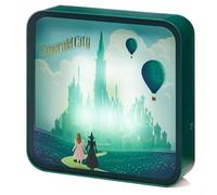 Numskull Official Wicked LED Light Box Acrylic Lamp - Elphaba & Glinda Design - USB Powered or Battery Operated - Desk, Shelf, or Wall Mountable