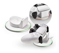 Numskull Wireless Charging Kit for PlayStation 5 DualSense Controller - Includes Charging Pad & Receiver - Compatible with Official PS5 Controllers