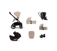 Nuna MIXX Next Urbn Bundle with PIPA Urbn Car Seat - Biscotti Biscotti