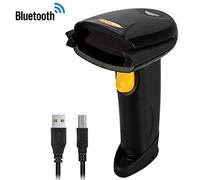 Nunafey Bar Code Scanner, 1D Handheld Barcode Reader, Break-resistant Wireless Bluetooth for Tablet Store Use Shop Use PC