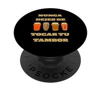 Nunca Dejes De Tocar Tu Tambor PopSockets Adhesive PopGrip