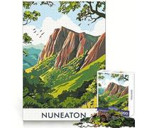 Nuneaton Landscape Jigsaw Puzzles 1000 Pieces for Teenagers Recall Boost Serene Time Smooth Cut Elegant Gift (50x75cm)